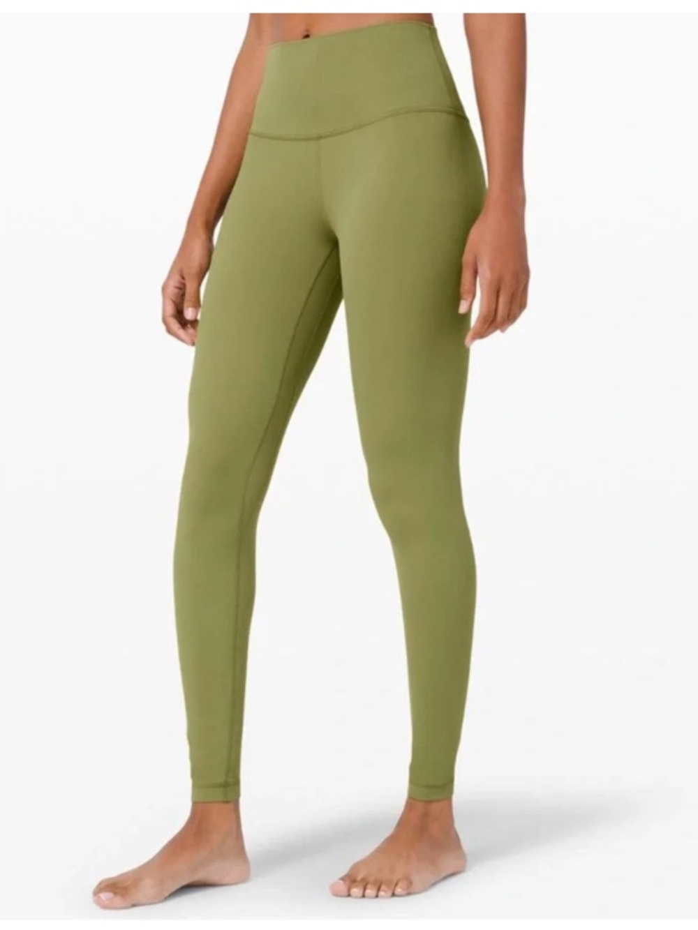 Lululemon align leggings chartreuse green athletic athleisure yoga pants 4